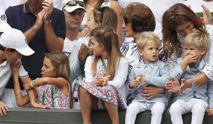 Meet Roger Federer's adorable twins