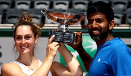 French Open: Bopanna wins mixed doubles for maiden Grand Slam title
