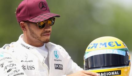 Hamilton equals hero Senna with pole in Canada
