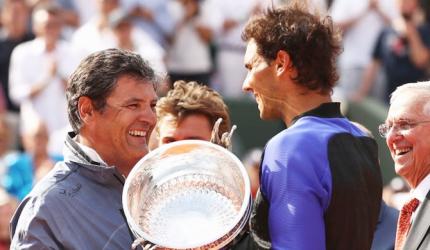 King Nadal hails Uncle Toni after 10th French Open title