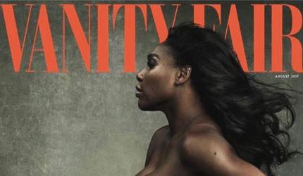 First look: Pregnant Serena poses nude on magazine cover