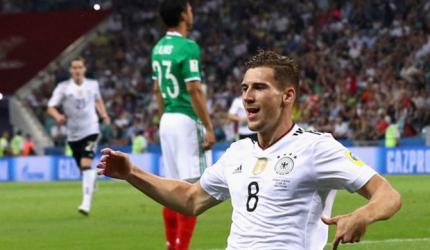 Confederations Cup: Goretka double helps Germany reach final
