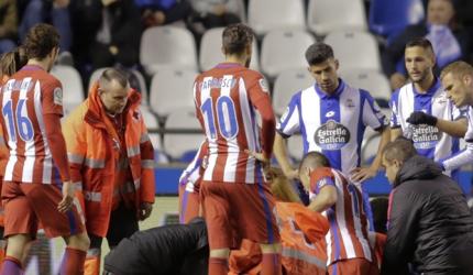Atletico 'nervous and worried' by Torres neck injury