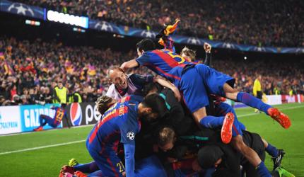 Post Camp Nou heroics, Barca now Champions League favourites