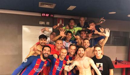 Barca's night of miracle will prompt lots of love making: Pique