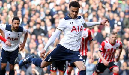 EPL: Spurs keep up Chelsea chase; United punish Boro