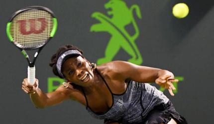 Miami Open: Venus beats Kerber, Konta ousts Halep