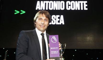 Sports shorts: Chelsea's Conte named Manager of the Year