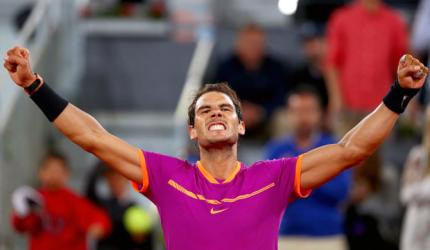 Back at full power, Nadal closing in on La Decima