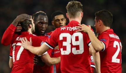 Champions League: United close to knockout stage; PSG, Bayern cruise