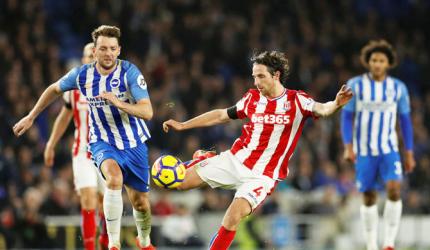 EPL: Brighton recover twice to salvage 2-2 draw with Stoke