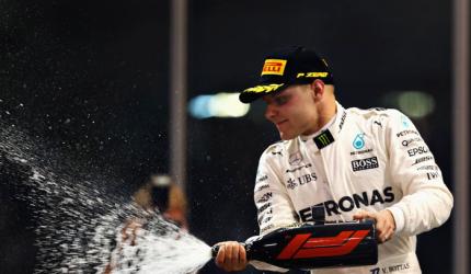 F1: Bottas beats Hamilton to win Abu Dhabi GP