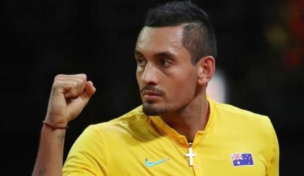 Kyrgios has a big serve and bigger heart