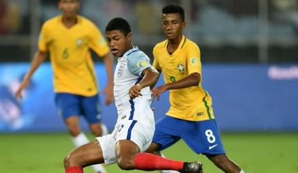 U-17 World Cup: England send Brazil packing