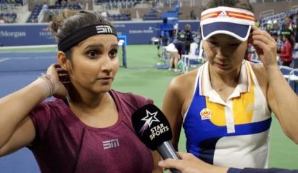 Sania Mirza out of US Open