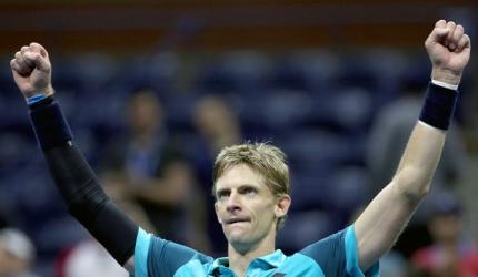 US Open PIX: Anderson beats Querrey; Stephens through