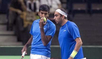 Davis Cup: Bopanna-Raja lose as India's hopes suffer