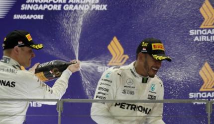 Is Hamilton close to winning fourth F1 title?