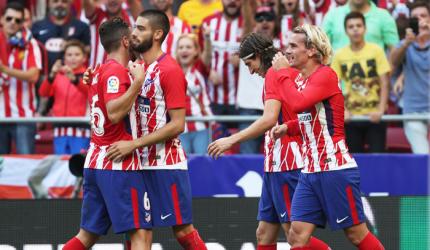 La Liga: Atletico Madrid down Sevilla to go second