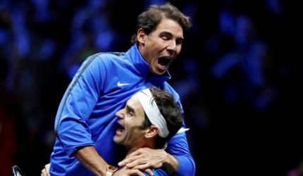 Federer leads Team Europe to victory in first Laver Cup