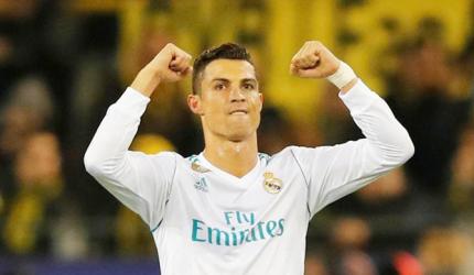 Ronaldo sinks Dortmund; Kane 'tricks' for Spurs