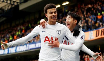 EPL PIX: Tottenham snap Chelsea jinx; Arsenal blank Stoke