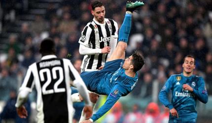 PHOTOS: Ronaldo's outrageous bicycle kick caps emphatic Real win