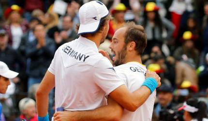 Germany on verge of knocking out Spain from Davis Cup