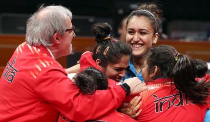 Manika Batra leads India to historic table tennis gold at CWG