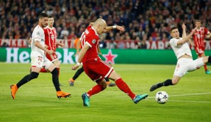 Bayern in Champions League semis after goalless draw with Sevilla