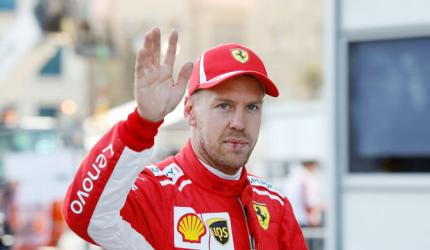 F1: Vettel completes pole hat-trick in Azerbaijan