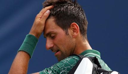 Rogers Cup: Djokovic stunned; Halep dominates Venus