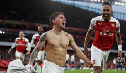 PIX: Arsenal and Liverpool grab dramatic derby spoils