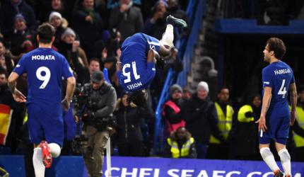 EPL PHOTOS: Chelsea beat West Brom, move back into top four