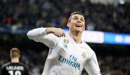 PICS: Ronaldo double as Real down PSG; Liverpool rout Porto