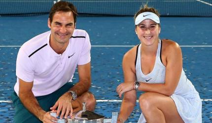 Federer leads Switzerland to third Hopman Cup title