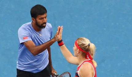 Aus Open: Bopanna-Babos in mixed doubles semis