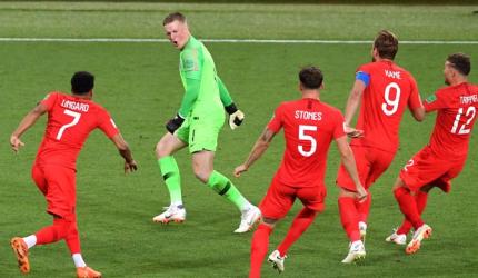 Shootout curse banished, England fans dare to dream