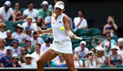 Seeded 11th, Kerber standard bearer in top half of draw