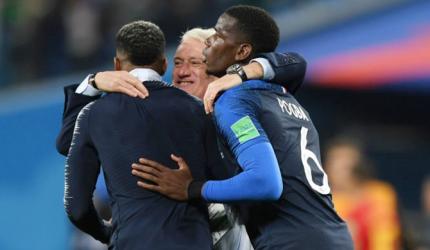 Deschamps hails French character after World Cup semis win