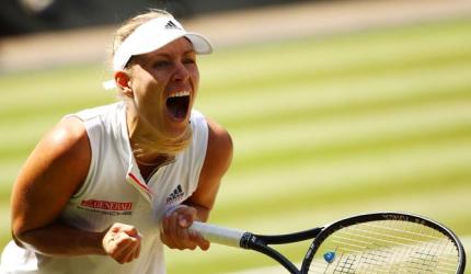 Kerber, like Serena, is on the comeback trail