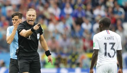 Pitana's path from film extra to World Cup final referee