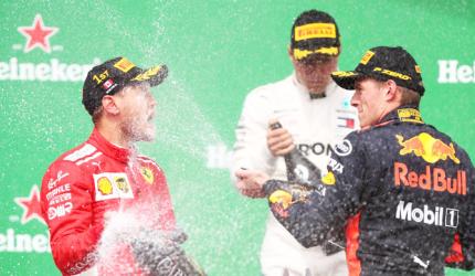 F1: Vettel wins Canadian GP to take championship lead