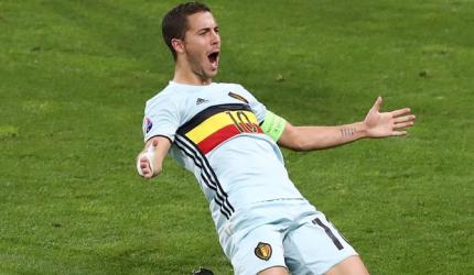 Hazard in prime form to drive Belgium glory bid
