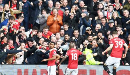 PHOTOS: United beat Liverpool after Rashford brace
