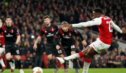 Europa League: Wenger praises Arsenal resilience as they reach quarters