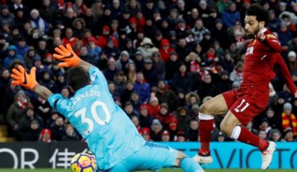 EPL: Record-breaker Salah hits four as Liverpool crush Watford