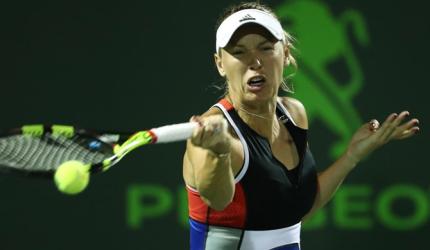 Wozniacki says she, her family verbally abused at Miami match