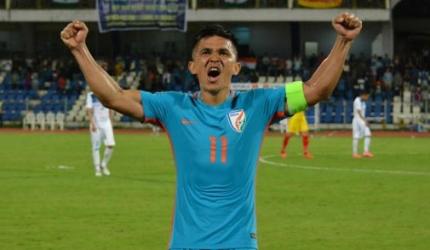 India football captain Chhetri to be recommended for Padma Shri