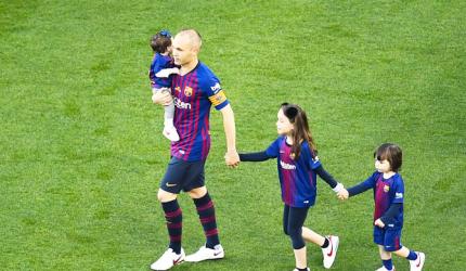 Watch: Barca captain Iniesta's goodbye to boyhood club, fans